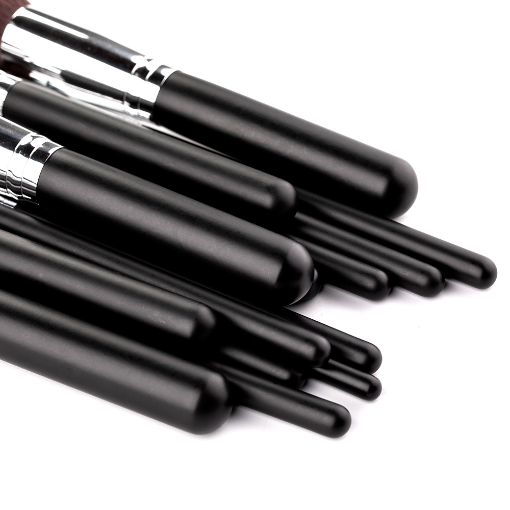 Set 15 pennelli trucco per ombretto e correttore con custodia_voghion.com
