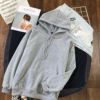 Winter hoody, solid sweatshirt, 2021 collection, plus size, Korean style