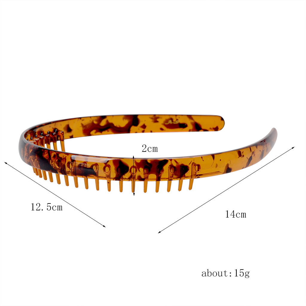 Mode U-form Harz Einbrennlack Haarband 1 Stück display picture 54