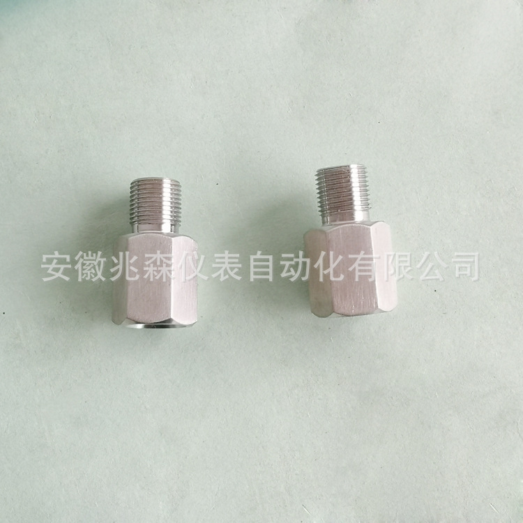 不锈钢变径接头G1/4内丝转M12X1外丝 G1|4内螺纹转M12*1外螺纹