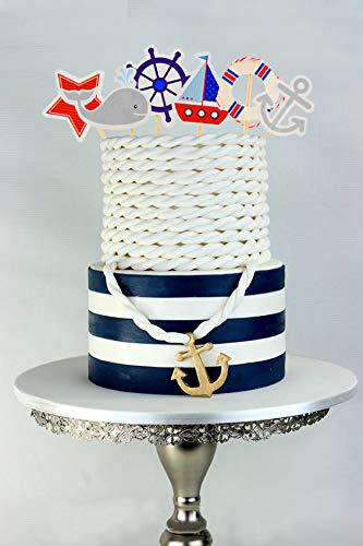 新款蛋糕纸杯装饰插签插牌插旗cupcake帆船