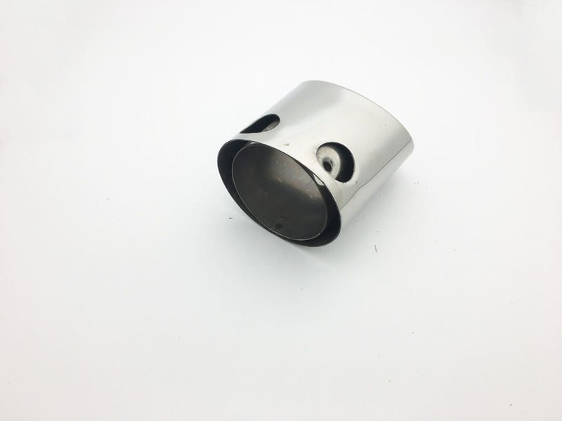 9008 applicable to the tail throat modification free passenger Tida tail throat old civic tail throat stainless steel exhaust pipe