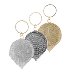 2022 Party Handbag New Cross-border Diamond Accents Evening Bag Western Women's Tote Bag Versatile Formal Dress Evening Bag