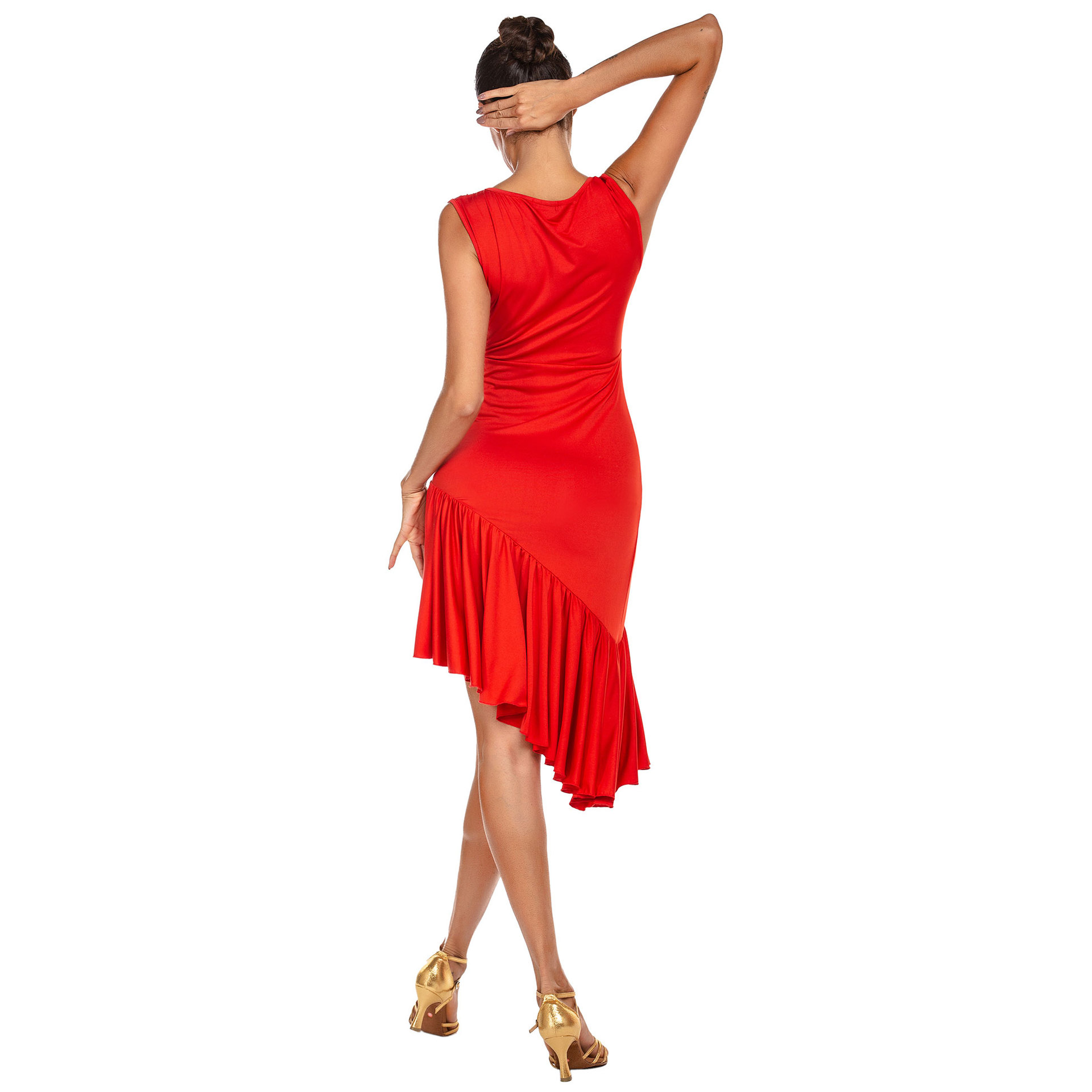 舞蹈练功服拉丁舞服跨境热卖亚马逊新品国标交谊舞训练演出女