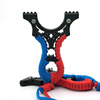 Metal slingshot with flat rubber bands stainless steel, King Kong, suitable for import