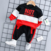 Children's clothing, set suitable for men and women, European style, 2021 collection, autumn, children's clothing