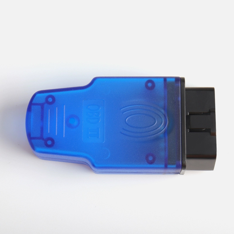 BLue OBDII OBD2 Connector J1962m Plug With Enclosure And Cable Relief
