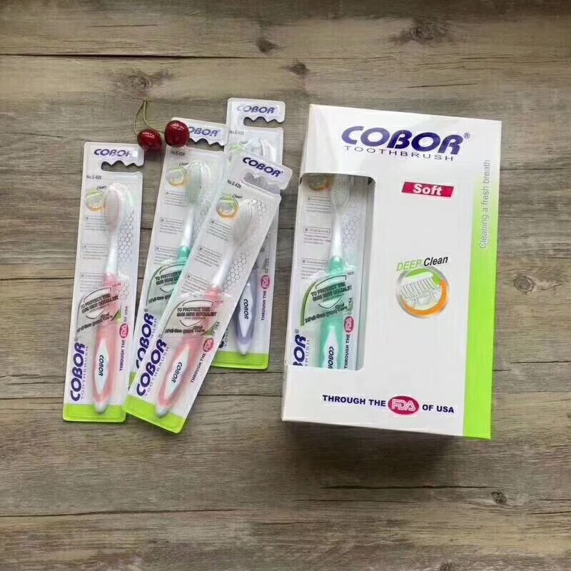 美国外贸出口单\美国牙刷可牙刷超细软毛一盒12支百货