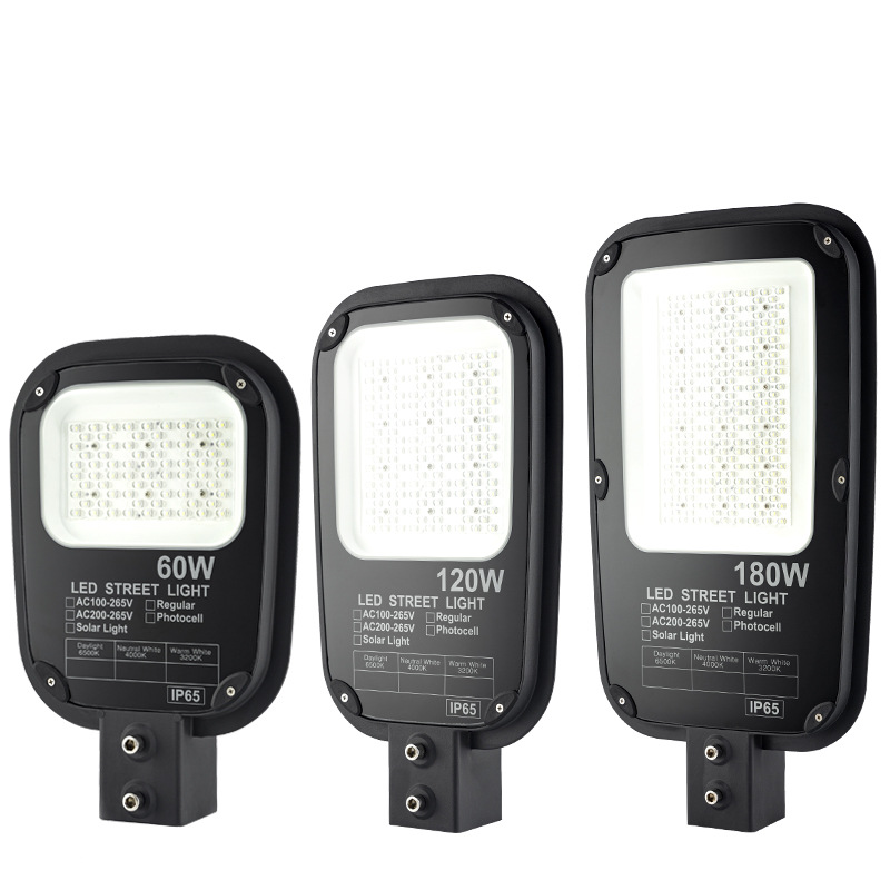 厂家直销市电220V仿飞路灯 户外庭院led投光灯 大功率工程路灯头