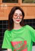 Fashionable sunglasses, glasses solar-powered, 2019, internet celebrity, Korean style