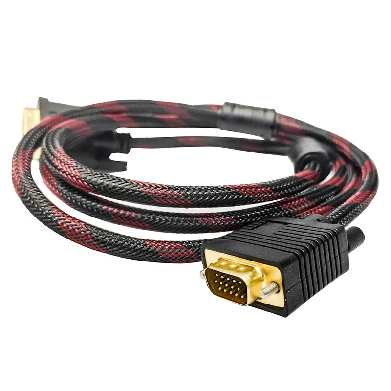DVI-кабель: переходник DVI 24+5 в VGA, 1.5 м, кабель преобразователь VGA↔DVI