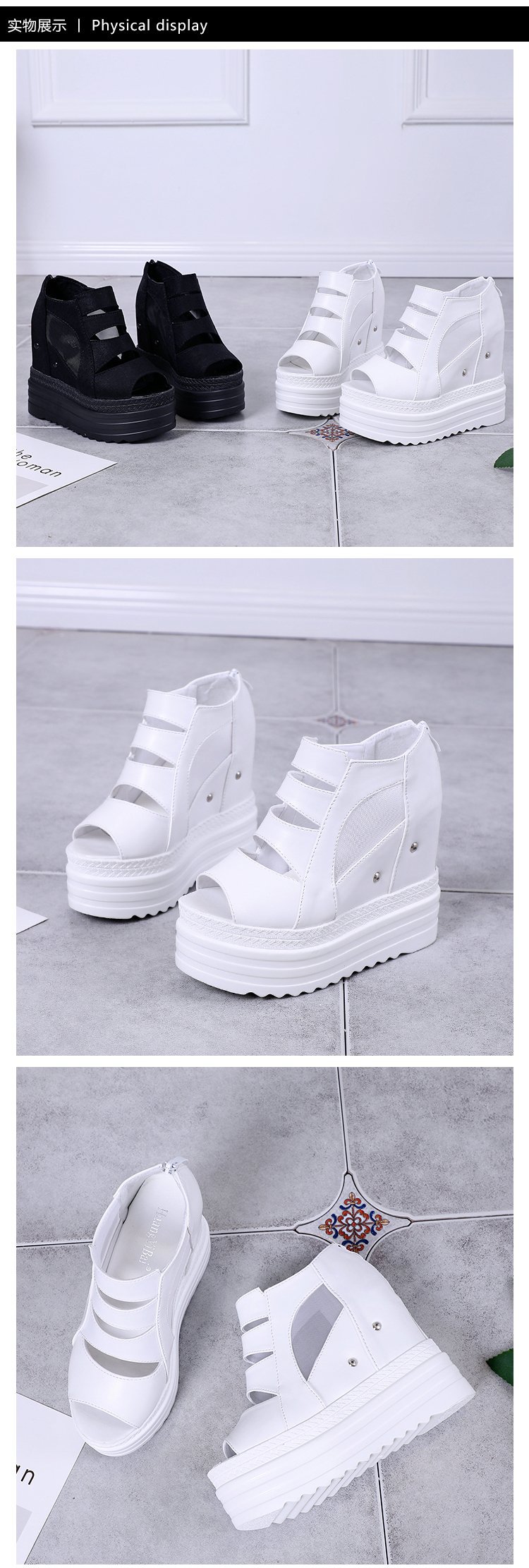 Chaussures été pour femme en Caoutchouc - Ref 3346240 Image 29