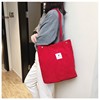 Capacious shopping bag for leisure, 2021 collection, Korean style