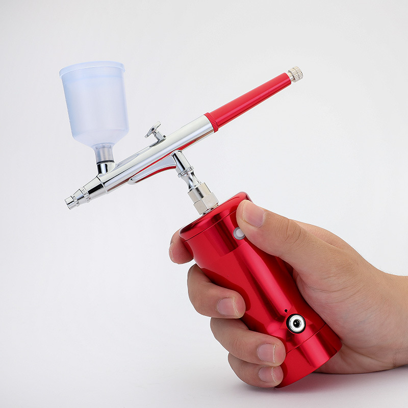 Hand-held charging portable air pump spray pen set oxygen injection water supplement air pump spray pen double action 20 40 ml