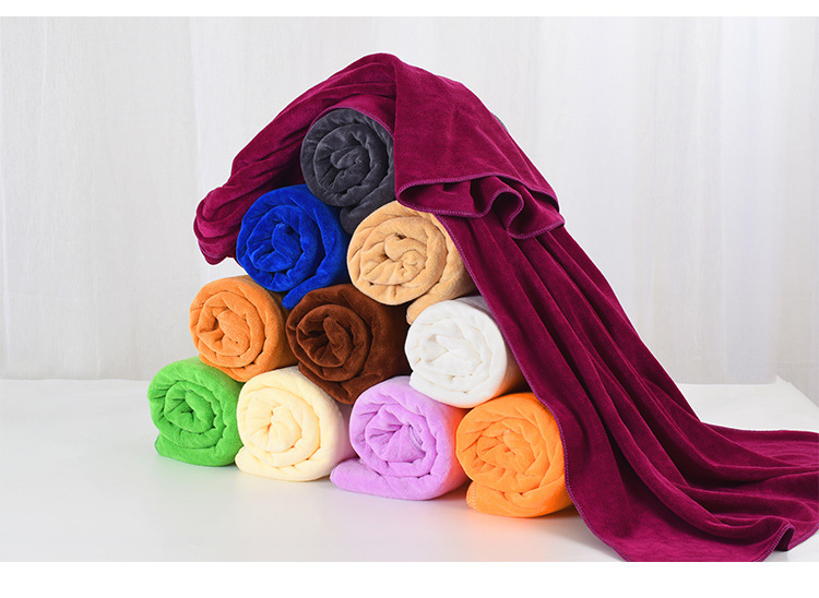 超细纤维毛巾 浴巾 detail详情 沙滩巾