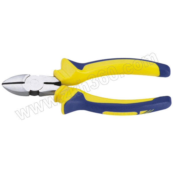 CR-V欧式精抛双色套塑柄斜嘴钳GREATWALL/长城精工GW-213046160m
