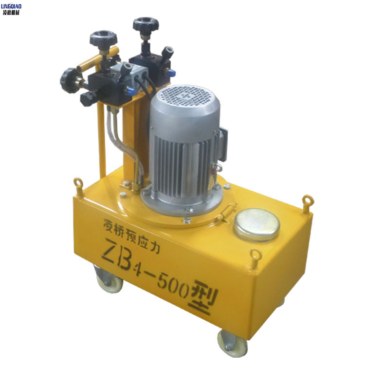 张拉千斤顶 长行程穿心千斤顶 张拉油泵 高压电动油泵 钢绞线张拉