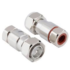 4.3-10DIN頭 1/2饋線 50-12硬饋管 用 迷你小DIN接頭