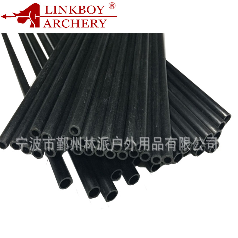现货8mm玻纤箭杆拉挤加厚玻璃纤维箭杆空心反曲传统弓练习用箭杆