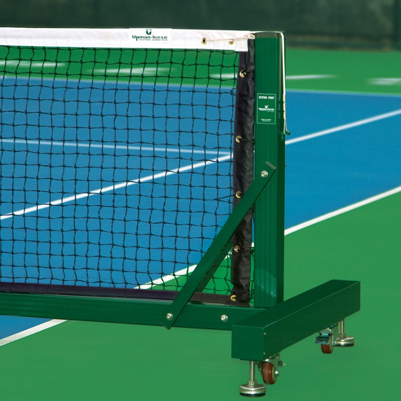 upman-horse TP-2400 Mobile aluminium alloy Tennis column Tennis net post Mobile network Ball rack