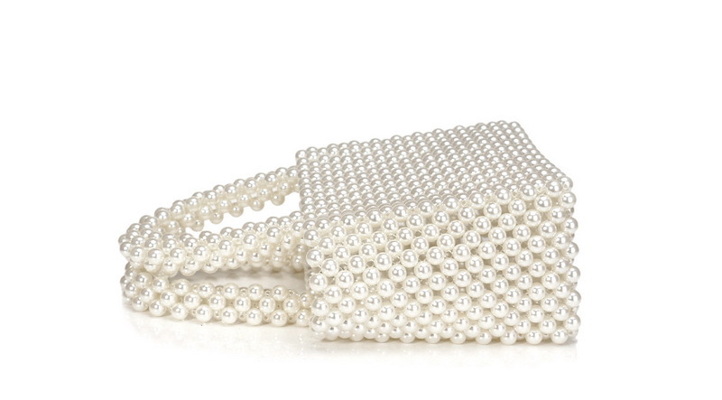 [spot Großhandel] Yingmis Grenz Überschreitende Neue Perlen Tasche Im Europäischen Und Amerikanischen Stil All-match-damen Handtaschen Mode Perlen display picture 1