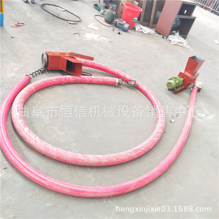 两相电油电两用型软管玉米粒吸粮机厂家 自动化流动型小型吸粮机