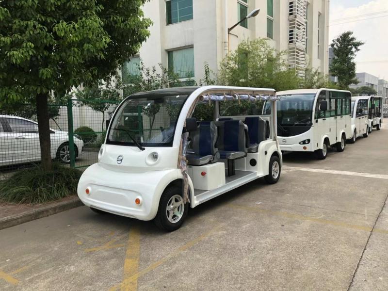 Four-wheel electric sightseeing car golf cart scenic spot sightseeing car sales office watch RV patrol car