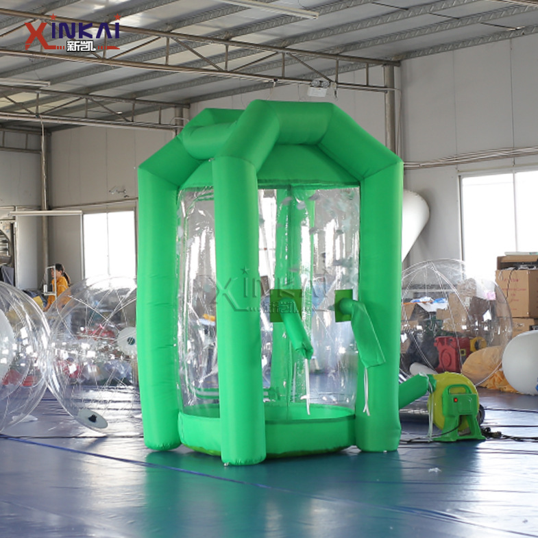 厂家直销充气抓钱机开业道具充气抢钱机 抓钱机气模