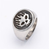 Ring stainless steel, fashionable jewelry, Aliexpress, punk style, European style