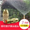 Thickening 4 All copper Tone Warhead Nozzle Lawn Spray irrigation gardens automatic atomization cooling Nozzle Spray