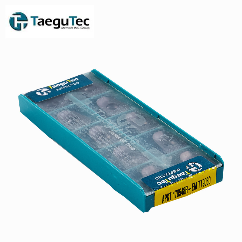 韩国特固克Taegutec数控刀片APKT 170548/170564 R-EM TT9030铣削