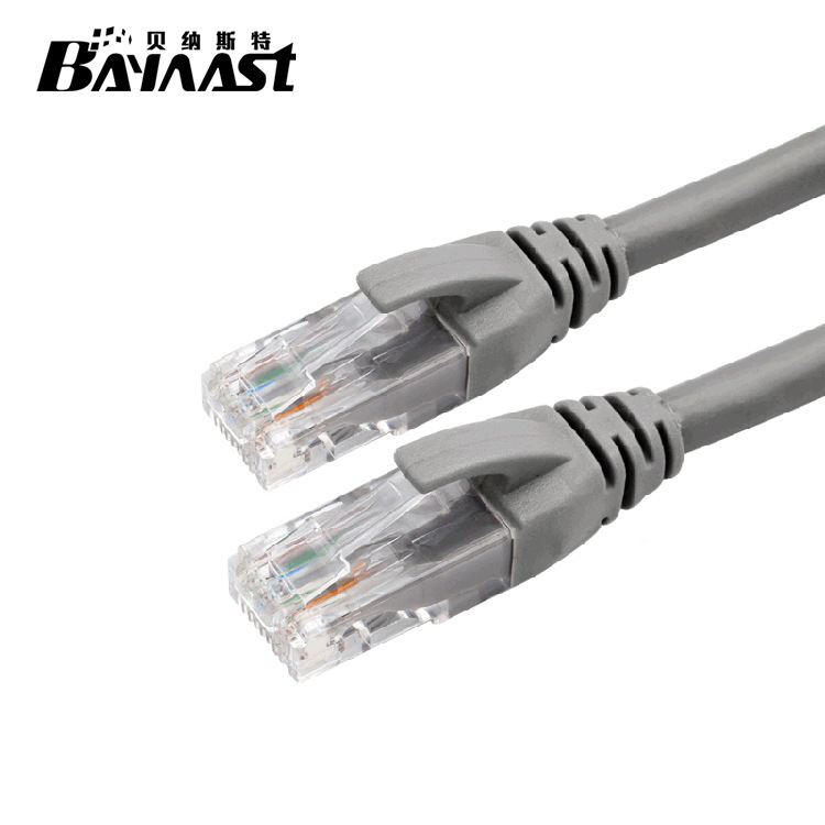 Notebook desktop computer cat6 high-speed network jumper with crystal head finished network cable six types of network cable