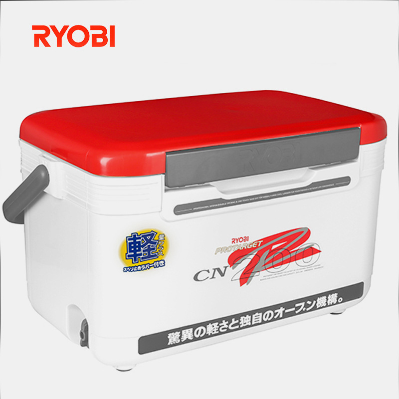 RYOBI日本利优比钓箱CNR12L 20升26L超轻量超强保冷路亚黑坑鱼箱