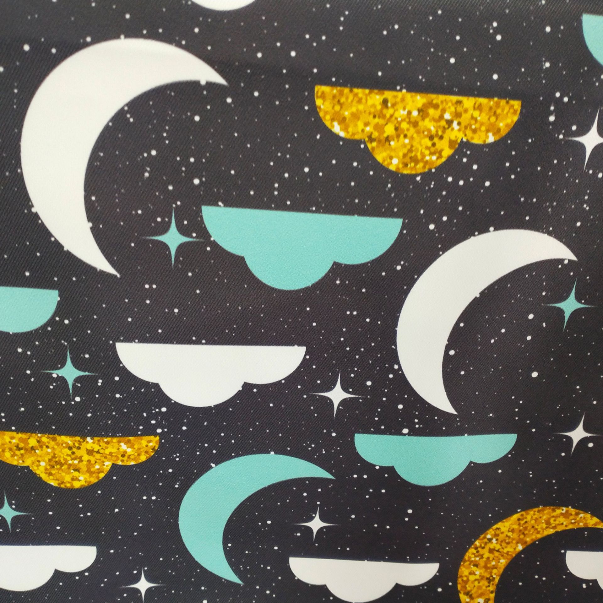 Cavalry diagonal printed composite fabric, waterproof Oxford fabric, double-back student bags, casual bags, mommy bags and other fabrics detail image 13