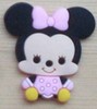 Cartoon children's hair stick from soft rubber, hair accessory, fridge magnet, with little bears, frog