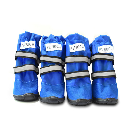 Pet shoes, dog shoes, ski shoes, golden retriever medium and large dog shoes, high-top rain boots, snow-proof rain boots, warm long-tube shoes