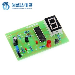 Digital Display LED logic pen Electronic Kit Digital Display logic pen parts electronic production kit