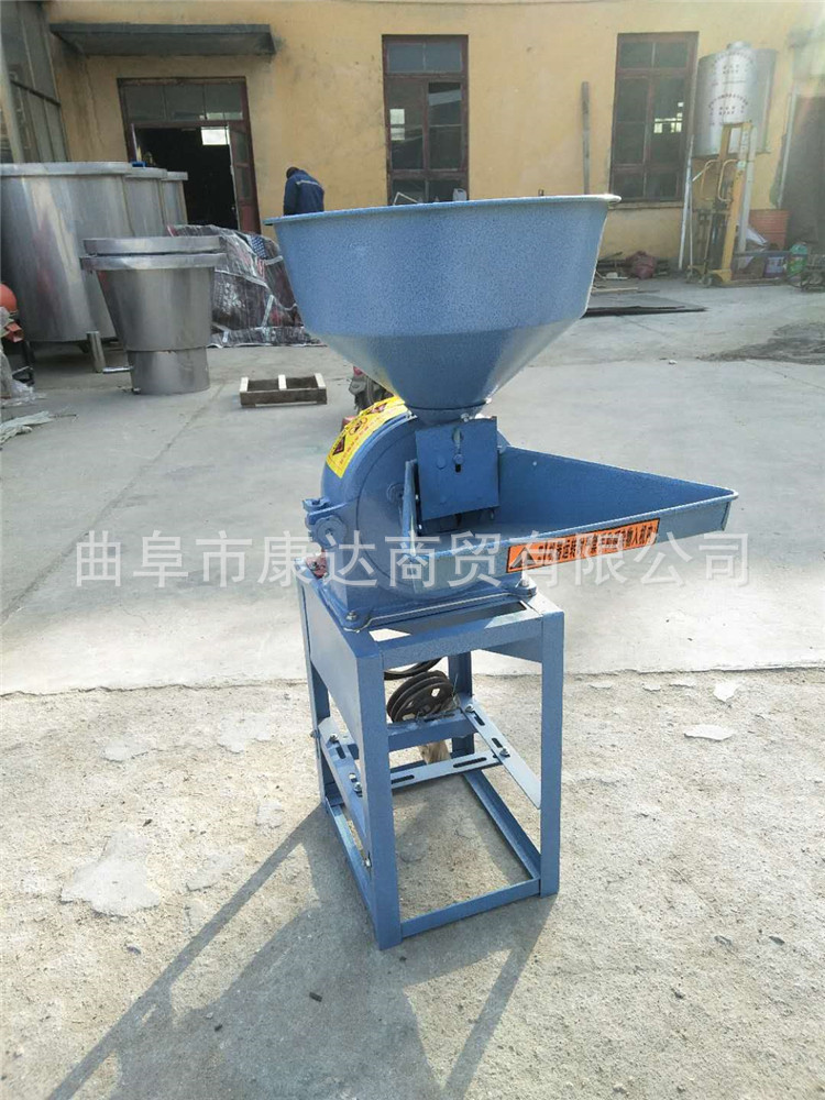 好用实惠电动磨面机 小型锥形磨面机 小麦去麸皮磨面机 