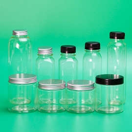 PLA塑料瓶2022工厂新型可降解塑料瓶饮料包装300MLPCR食品瓶