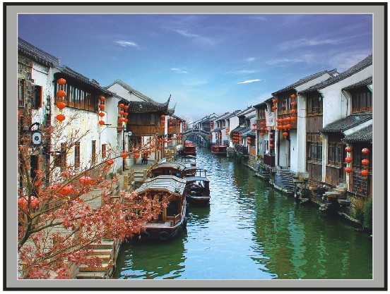 5D纳米魔幻水晶立体画批发 动感三维梦幻立体画 客厅风景装饰画|ru