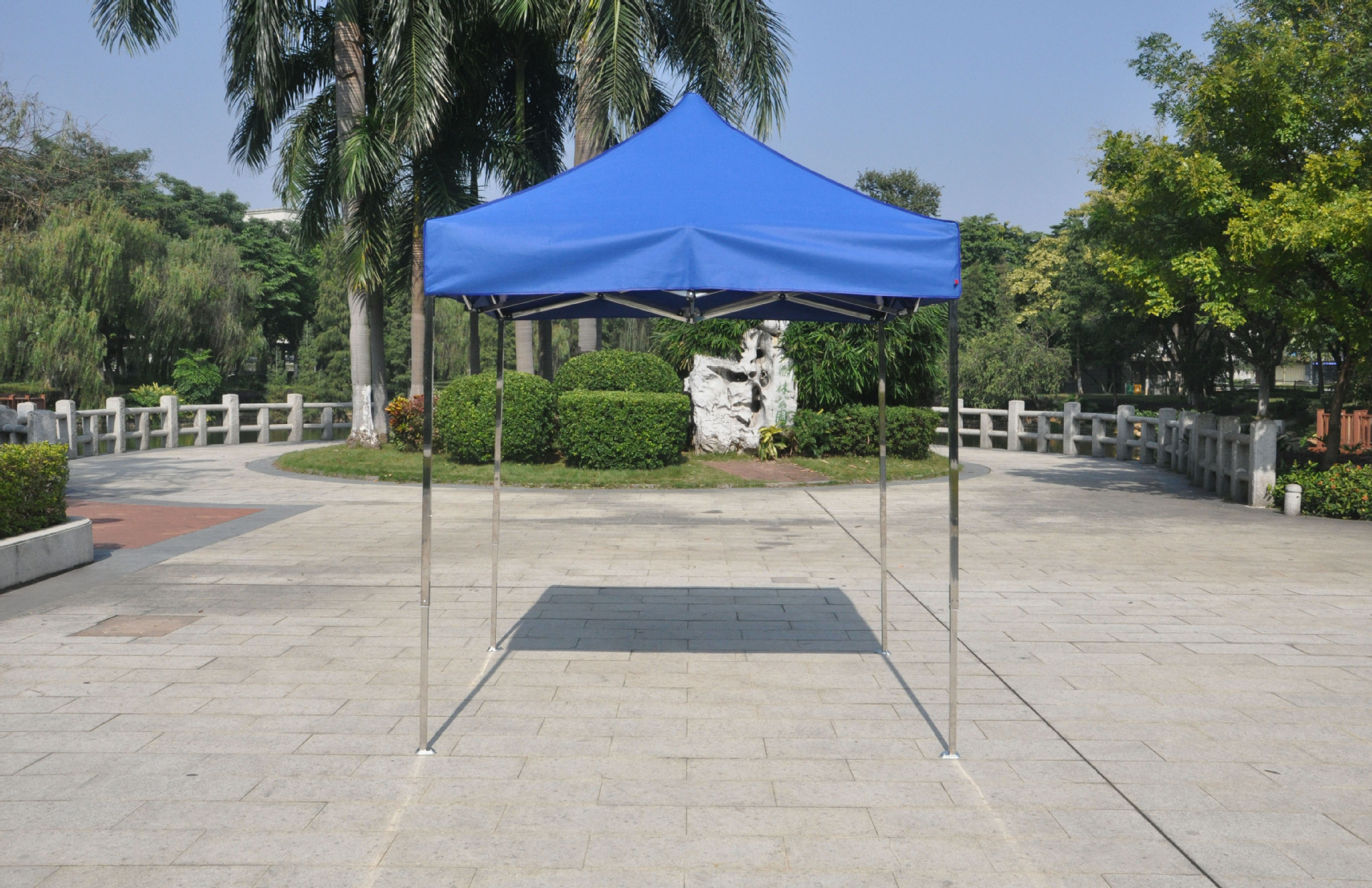 厂家定制 不锈钢架帐篷 折叠帐篷 2米*2米广告帐篷  免费设计logo