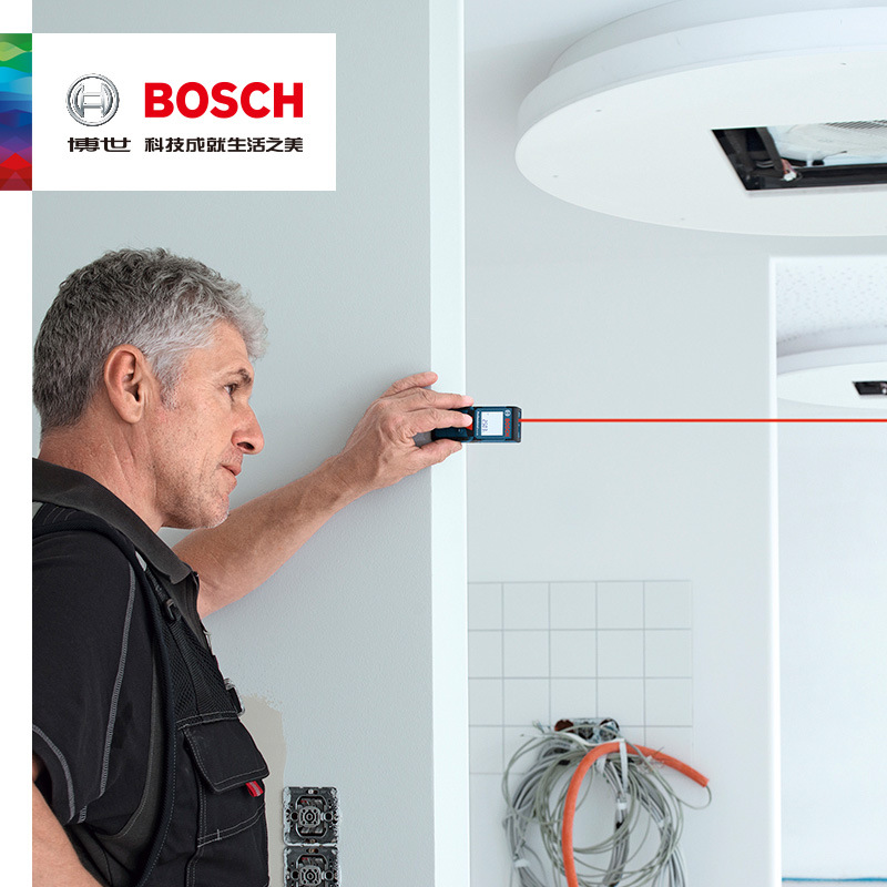 Bosch láser infrarrojo telémetro de alta precisión de mano regla láser regla electrónica GLM4000 telémetro