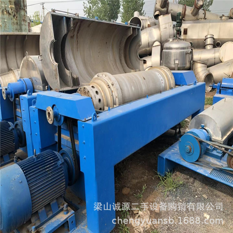 二手450卧式沉降卸料离心机污水污泥卧式离心机二手离心机