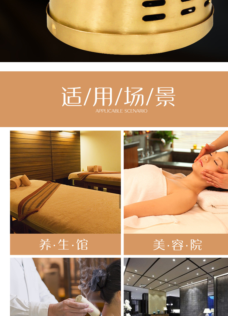 Five Year Aged Moxa Sticks Ai Tiao 2 Pack Low Smoke Moxibustion Rolls for Warming Therapy quality and texture