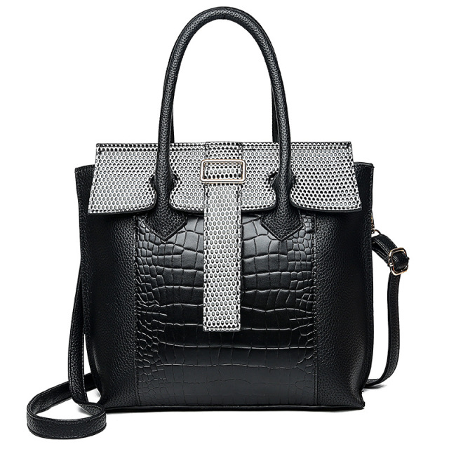 New Fashion Slant Embossed Baitao Soft Bags Single Shoulder Bags