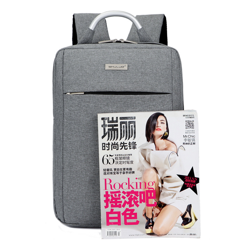 Business office notebook computer backpacks, aluminum handles, computer backpacks, school bags, conference gift backpacks with logo printing undefined