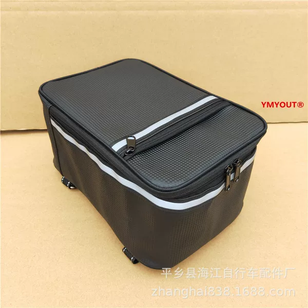 Generation Driving Bag Folding Battery Car Bicycle Rear Bag Back Seat Bag Riding Tuo Camel Bag