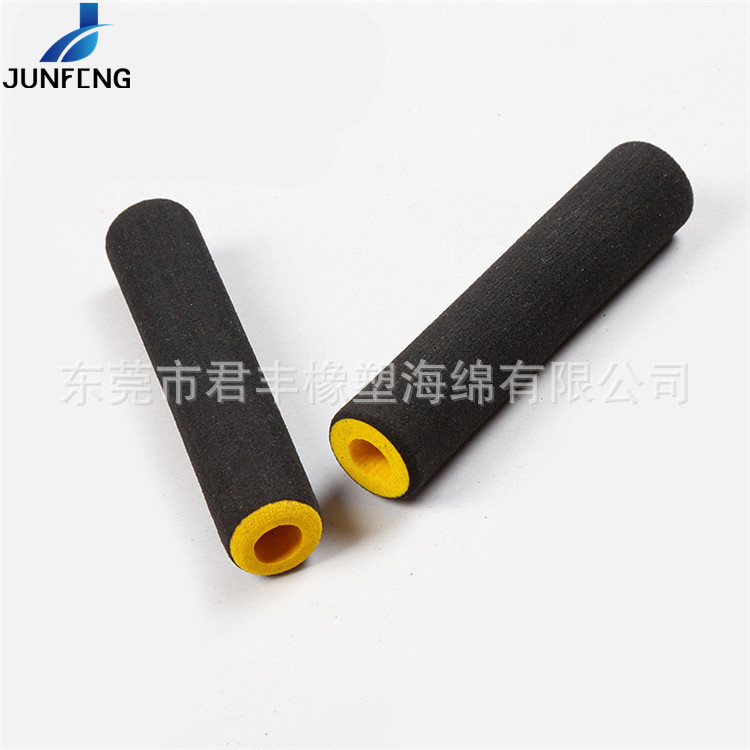 农机手把防滑护套五金工具把套 双色nbr收腹机手把套表面研磨加工