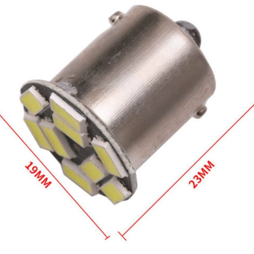 1156 5730 9smd автомобильный светодиодный поворотник мотоцикла Direwn Bad 5630 P21W задний фонарь