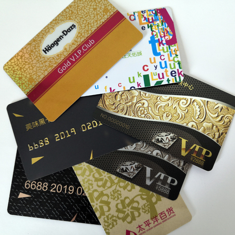 供应高尔夫会所可视卡 KTV俱乐部视窗卡 酒吧会员VIP卡复写卡磁卡